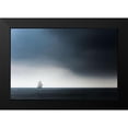 thumbnail image 2 of Drijfhamer, Ton 24x17 Black Modern Framed Museum Art Print Titled - Cisne Branco, 2 of 5
