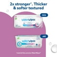 thumbnail image 3 of WaterWipes Sensitive Body & Intimate Wipes, 3-In-1 Cleans, Cares, Protects, 99.9% Water, Unscented & Hypoallergenic Hygiene Wet Wipes, Adult Care, 3 Packs (90 Wipes), 3 of 11