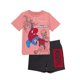 thumbnail image 1 of Conjunto de ropa: camiseta de manga corta y pantalones cortos Marvel Spiderman, 1 of 7