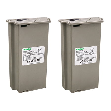 Kastar 2-Pack Lithium Rechargeable Battery Pack Replacement for Tactacm Hunting Camera Reveal X X Gen 2.0 X 3.0 XB X Pro X Pro 3.0 SK Trail Camera TA-CT-XG2 TA-CT-SK TA-TC-BOV1 TA-CT-XP2
