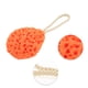 thumbnail image 3 of Esponja de baño de loofah con panal de 1 pieza para el baño de Unique Bargains Naranja, 3 of 6
