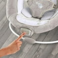 Ingenuity InLighten Twinkle Tails Vibrating Baby Bouncer with Lighting