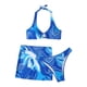 thumbnail image 1 of Bikini de tres piezas para mujer Falda corta sexy de tres piezas con almohadilla en el pecho sin aros Wmkox8yi  FGJ1384, 1 of 5