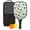 Pioneer Flower Floral-3, variant on Pickleball Paddles Set,Pioneer Flower Floral Print Pattern Fiberglass Surface Pickleball Racket Set with 2 Indoor Outdoor Pickleball Balls and Pickleball Bag,Pickle-ball Equipment