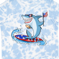thumbnail image 4 of Inktastic Fourth of July Shark Surfing Boys or Girls Toddler T-Shirt, 4 of 5