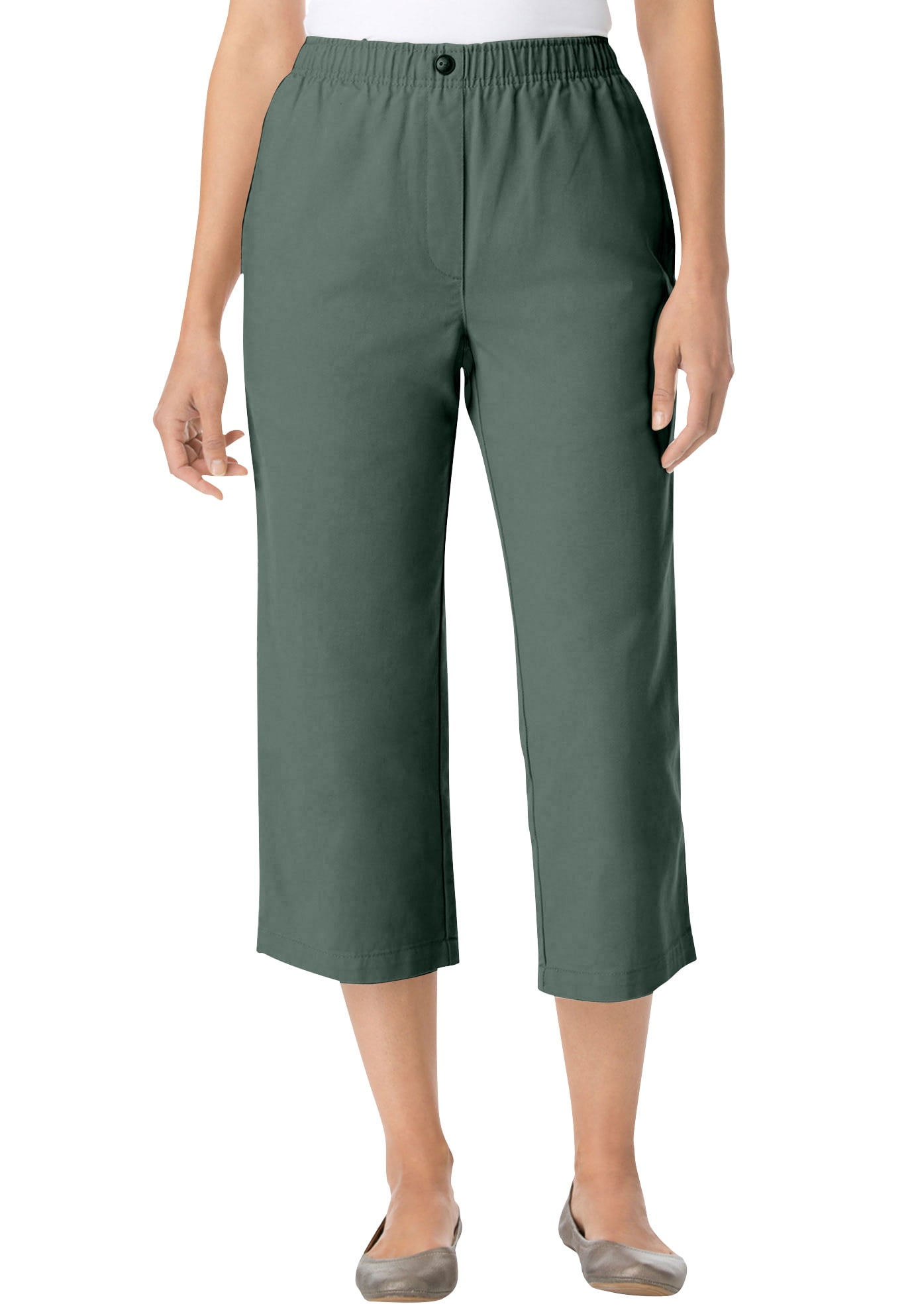 plus size petite capri pants
