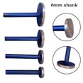 thumbnail image 6 of yaaqii 6mm shank diamond sintered Mounted Points carving grinding head Wheel T-shape, 6 of 9