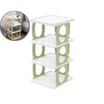 thumbnail image 1 of Dvruxg 4 Layer Shoe Rack Storage Organizer, Shoe Tower, Vertical Shoes Rack for Entryway, Corner, Small Spaces, 1 of 5