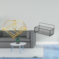 thumbnail image 2 of Dispensador de servilletas con brazo pesado y cesta de alambre de metal para organizar artículos de mesa y pared en cocinas, baños, hoteles, cafetería, 2 of 8