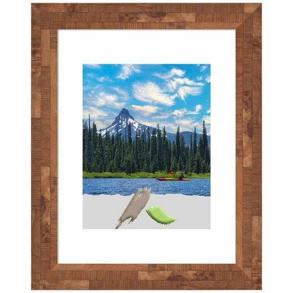 Fresco Light Pecan Wood Picture Frame, Photo Frame, Art Frame