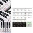 thumbnail image 6 of Colcolo 3xPiano Sticker Music Note Removable for 88 /61/ 54/ 49/37 Key Enthusiasts, 6 of 8