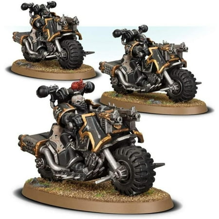 Warhammer 40k - Chaos Space Marines Chaos Bikers -- GW-43-08 (2019), 99120102091 By Brand Games Workshop