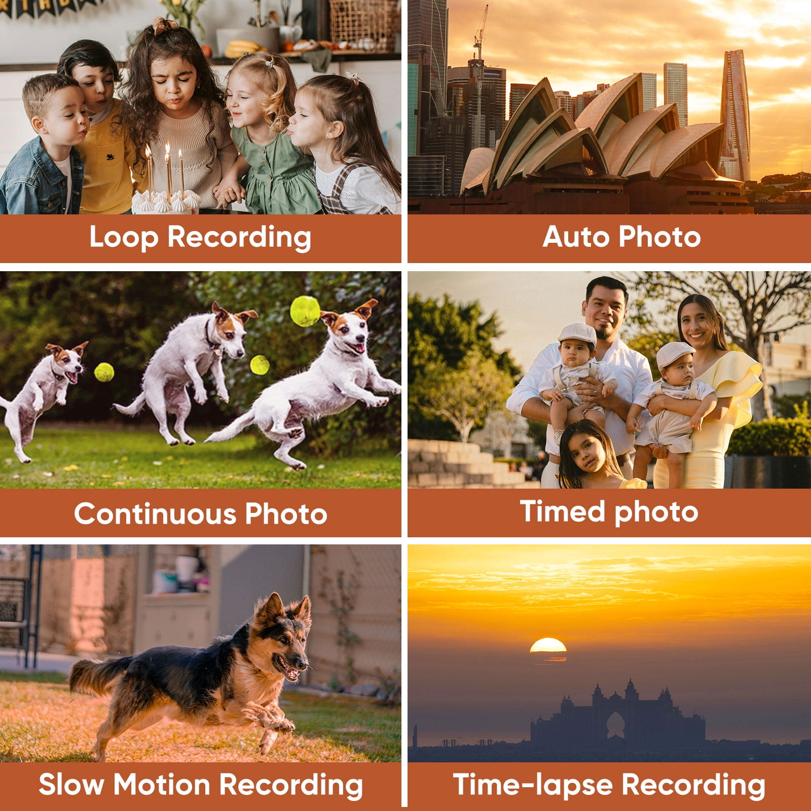 ORDRO M3 5K Video Camera Camcorder WiFi IR Night Vision Pocket Vlogging Camera 3.5'' Flippable Screen