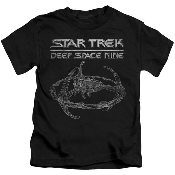 Star Trek Ds9 Station Youth 18/1 T-Shirt Black