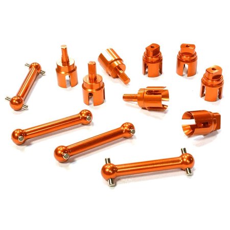 Integy Rc Tracks Integy RC Model C26387ORANGE Billet Machined Alloy Dog Bone (4) for HPI ...