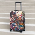 thumbnail image 5 of Fantasy Colorful Beast Luggage Cover Anti Scratch, Elastic Suitcase Protector Suitcase Covers for Luggage Fits 18-32 Inch Luggage, 5 of 5