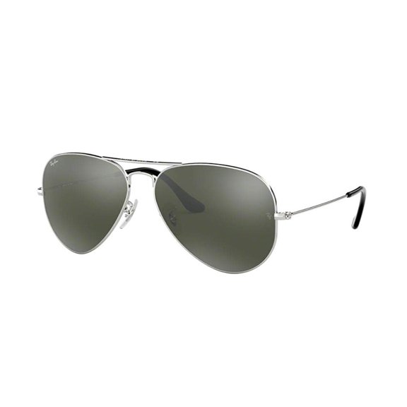 Ray Ban RB3025 W3275 55M Silver/ Gray Mirror Aviator