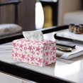 thumbnail image 2 of ZUXONGSY Starfish Shells Tissue Box Cover PU Leather Rectangular Tissue Box Holder with Snap Button Decorative Tissue Boxes Covers for Women Gifts for Women Friends, 2 of 7