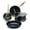 Stone Black, variant on Chef Power 7 Pcs Ceramic Cookware Sets, Non-Stick Pots and Pans Set with Stainless Steel Handles, Dishwasher and Oven Safe, Light Blue with Light Gold Handles