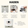 thumbnail image 4 of Haden Heritage 4 Slice Wide Slot Toaster & Coffee Maker, Ivory & Copper, 4 of 10