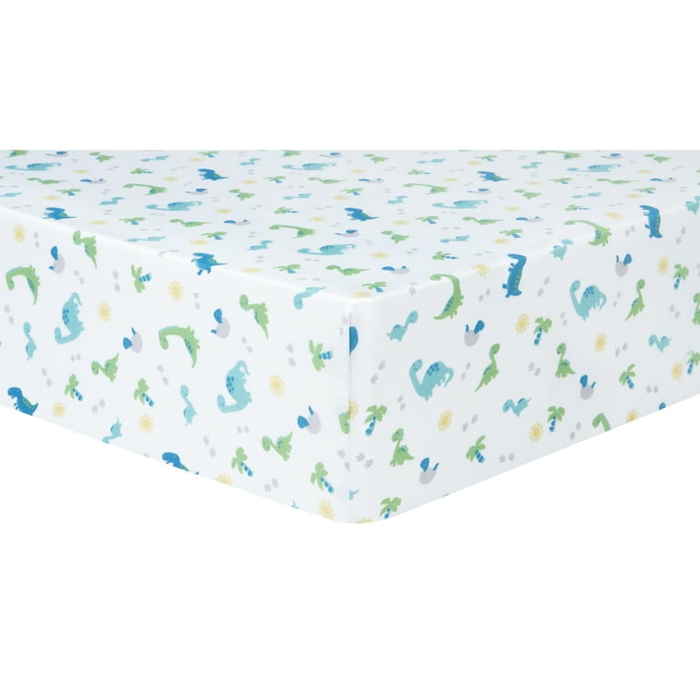 Sammy and Lou Dinosaur Pals 4 Piece Crib Bedding Set