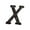 X, variant on TOPRenddon Creative Alloy Wrought Iron Number Letter Creative DIY House Letter