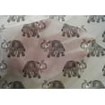 thumbnail image 4 of oneOone Cotton Silk Fabric Elephant Block Print Fabric By Yard 42 Inch Wide, 4 of 4