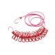 thumbnail image 1 of Windproof Outdoor Clothesline Hanger Travel Laundry Drying Rope With 12 ClipsPink, 1 of 5