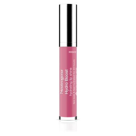 Neutrogena Hydro Boost Moisturizing Lip Gloss, Hydrating Non-Stick Luminous Tinted Lip Shine with Hyaluronic Acid - Radiant Rose - 0.10oz