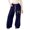 A-Navy140, variant on Hiijoy Girls Jogger Sweatpants Leopard Bow Print Pants Elastic Waist Drawstring Trousers
