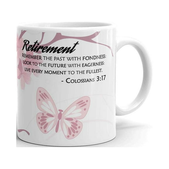 Afterprints 11 oz Ceramic Retirement Coffee Mug