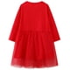 thumbnail image 2 of Vestido casual Hongshilian de algodón para niñas, manga larga, 3T-12Y, 2 of 7