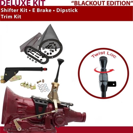 American Shifter 4L80E Shifter Kit 6 in. E Brake Trim Kit Dipstick for D4636