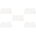thumbnail image 7 of unbranded 5pcs Wall Mount Organizer Clear Wall Shelf Cosmetic Storage Shelf Plastic Floating Shelf, 7 of 7