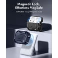 thumbnail image 3 of Funda para AirPods Pro 3 ESR, azul marino, protección contra caídas MagSafe, 3 of 9