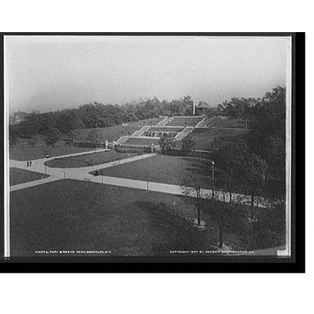 Historic Print, Fort Greene Park, Brooklyn, N.Y., 18" x 24"