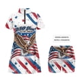 thumbnail image 4 of Garronmavis Matching Golf Shirts for Couple 250th Anniversary Star Eagle Machine Washable Matching Couple Golf Shirts Woman Golf Sport Cloth Set Breathable Fabric for Golf,Tennis,Hiking,Running,Gym, 4 of 5