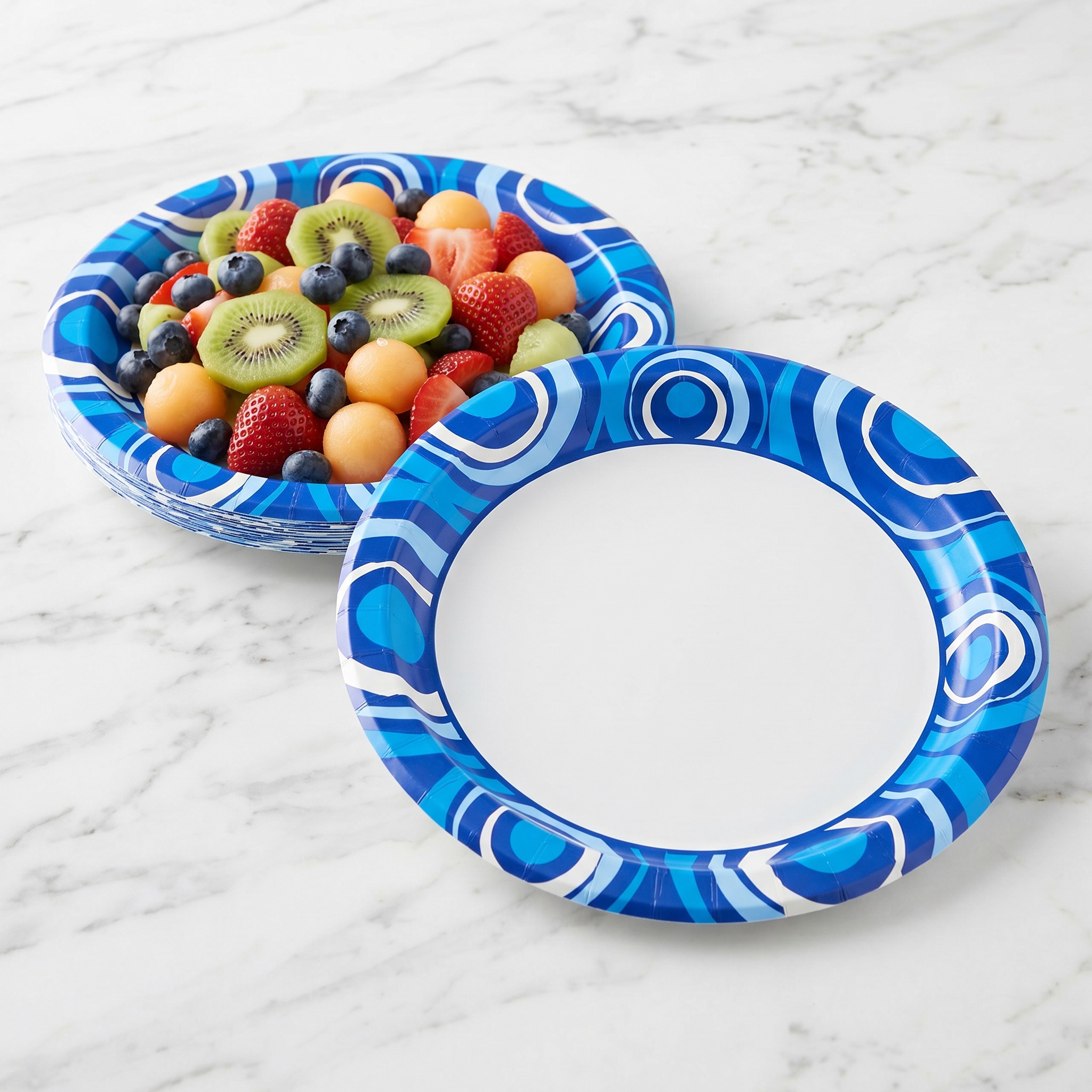 Great Value Ultra 10" Disposable Paper Plates, 200 Count photo 2