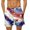 AB17 Beige, variant on Bainana Mens Swim Trunks American Flag Patriotic Swim Shorts Fourth Of July Lightweight Casual Beach Travel Swimsuits