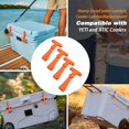 4 Pack Heavy Duty Cooler Latches Compatible with YETI RTIC Coolers