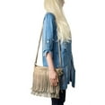 thumbnail image 6 of Women's Over The Shoulder Fringe Fashion Hand Bag Purse, 6 of 6