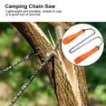 thumbnail image 1 of Greensen Tronçonneuse de Survie, Tronçonneuse de Survie Portable à Main avec Sac Outil de Camping Randonnée, Tronçonneuse de Camping, 1 of 8