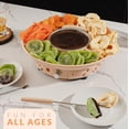 thumbnail image 5 of Juego de fondue eléctrica Kusini: kit para fondue de chocolate de 280 ml (10 oz), control de temperatura, bandeja desmontable, 4 tenedores, ideas de regalo para anfitrionas, set de regalo único para i, 5 of 5