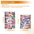 thumbnail image 6 of Yayeee Flameless Candles with Remote Flickering Battery Operated Multi Color Changing, Yellow Colorful Circles, 6 of 7