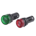 thumbnail image 1 of 2pcs led lámpara De Señal Del Zumbador W / Zumbador DC / 12V 22mm Montaje En Orificio Hugo Luz de zumbador de señal LED, 1 of 9