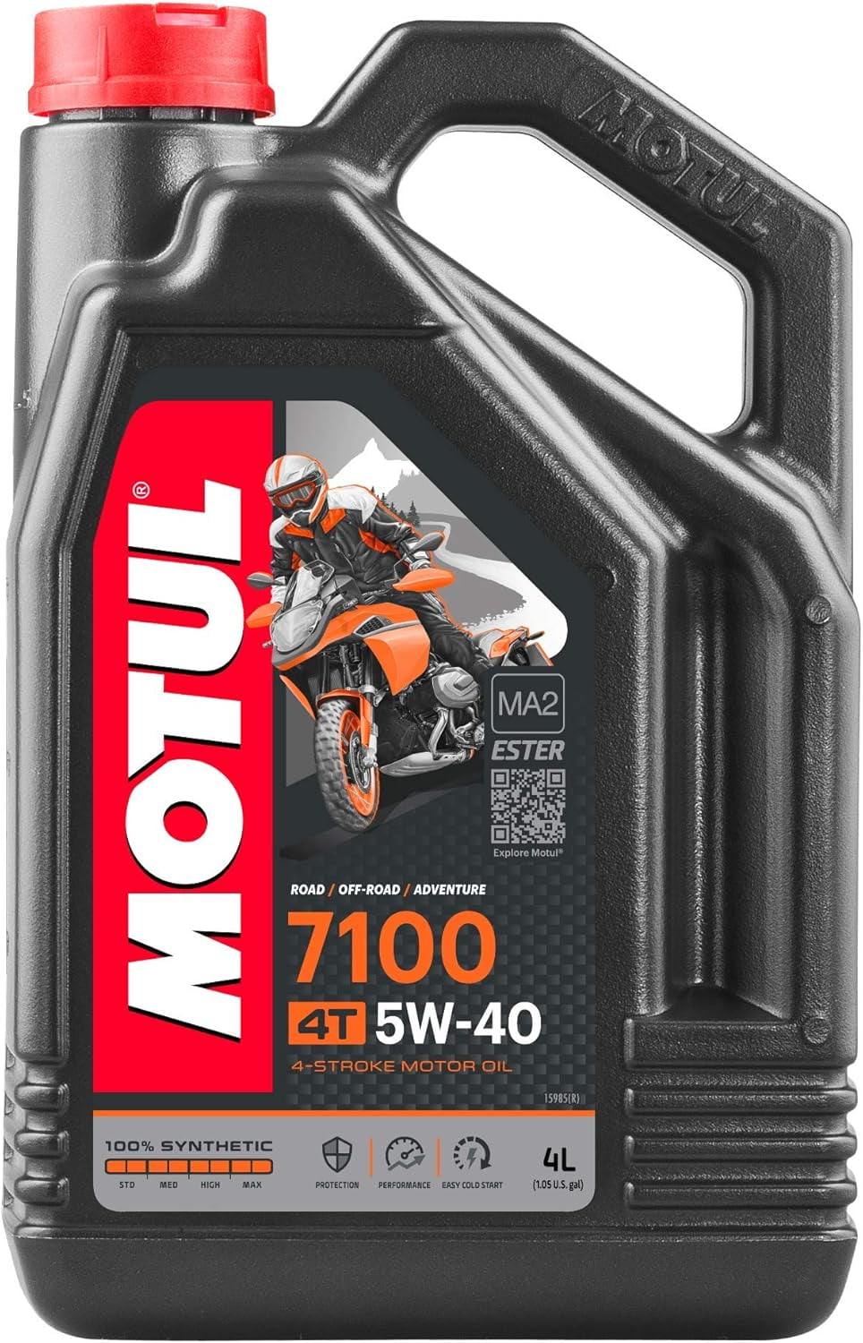 Motul MOT-109762 5 Liter 8100 X-Clean GEN2 5W-40 Synthetic Engine