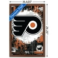 thumbnail image 3 of NHL Philadelphia Flyers - Maximalist Logo 23 Wall Poster, 14.725" x 22.375" Framed, 3 of 5