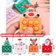 thumbnail image 3 of Regalos de Navidad Círculo de arcoíris Papá Noel Muñeco de nieve Árbol de Navidad Llavero de coche eléctrico Cubo mágico Juguete navideño divertido para niños, 3 of 5