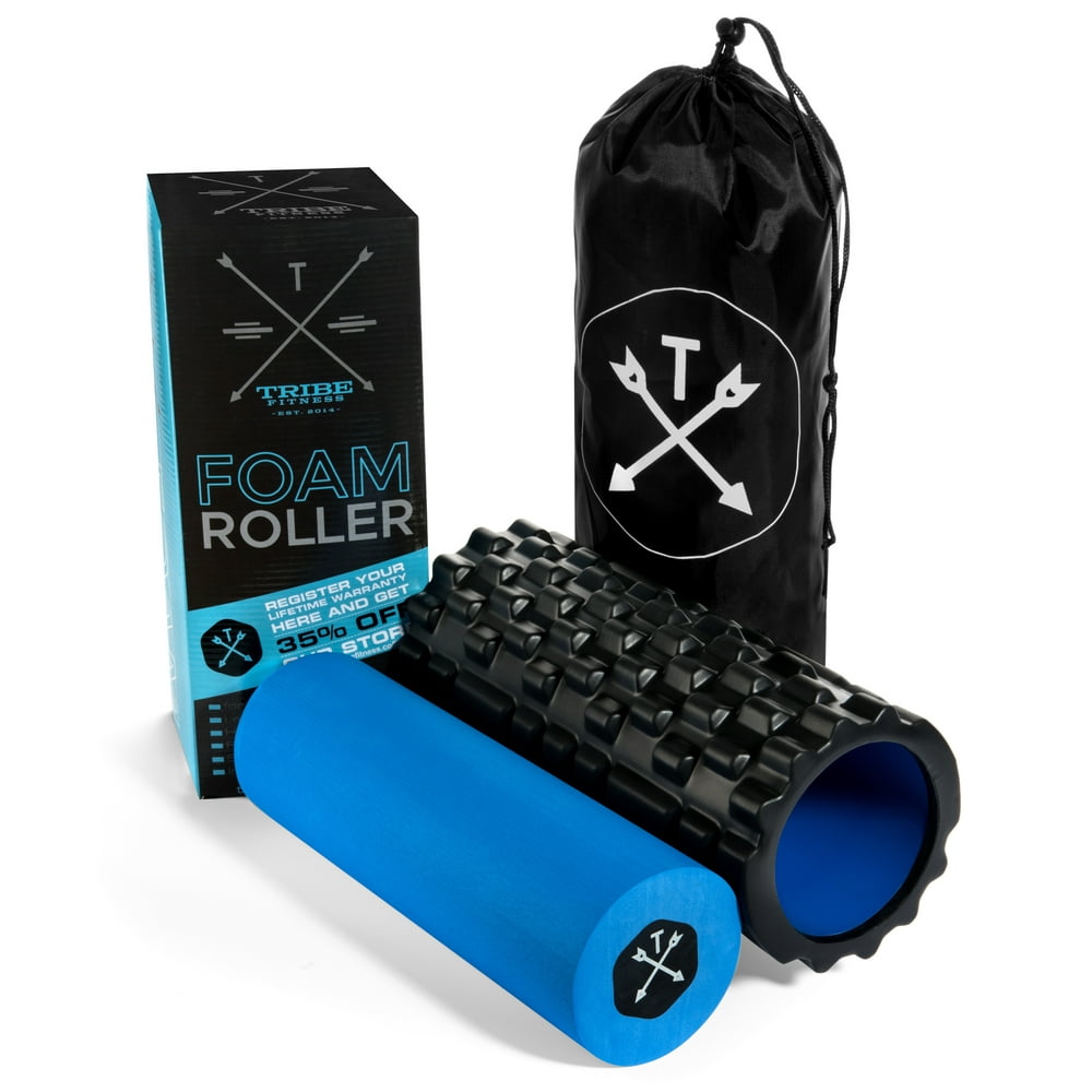 TRIBE Foam Roller for Stretching, Muscle and Back Relief, Physical