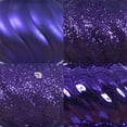 thumbnail image 3 of Vickerman 4" Purple 4-Finish Finial Ornament, 8 per Box, 3 of 4